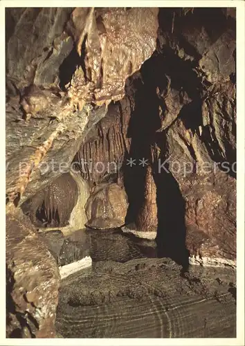 Hoehlen Caves Grottes St. Beatushoehlen Thunersee Interlaken Schneckengaenge Kat. Berge