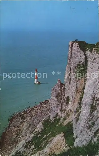 Leuchtturm Lighthouse Devil s Chimney Beachy Head Eastbourne Kat. Gebaeude