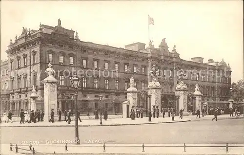 Leibgarde Wache London Buckingham Palace  Kat. Polizei