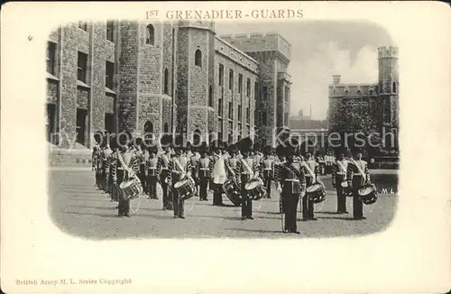 Leibgarde Wache Grenadier Guards Trommler Kat. Polizei