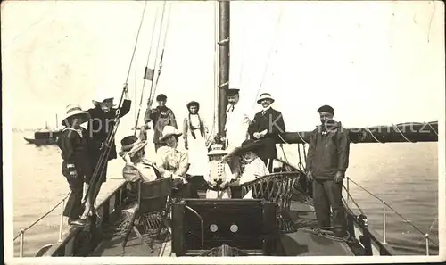 Dampfer Oceanliner Gruppenfoto Frankreich  Kat. Schiffe