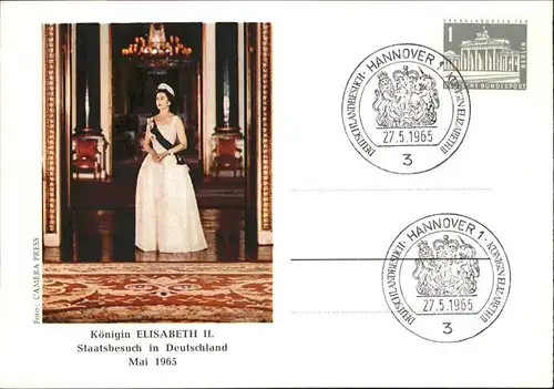 Adel GB Koenigin Elisabeth II Hannover