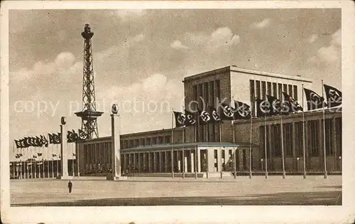 Funkturm Berlin Ausstellungshalle Kat. Bruecken