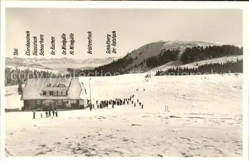 Schwarzwald Gasthof Pension Herzogenhorn Kat. Regionales