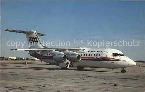 Flugzeuge Zivil Air Wisconsin BAe 146 Kat. Flug