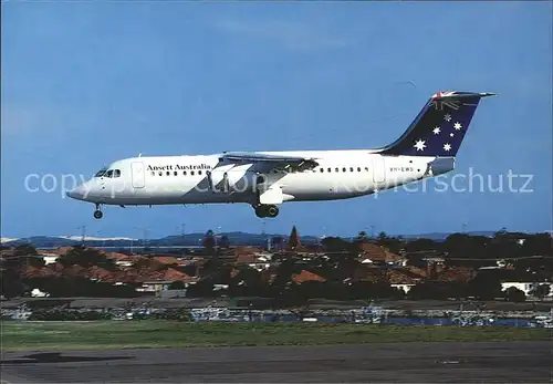 Flugzeuge Zivil Ansett BAe 146 300 VH EWS Kat. Flug