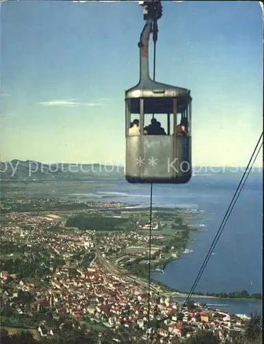 Seilbahn Pfaenderbahn Bregenz am Bodensee  / Bahnen /