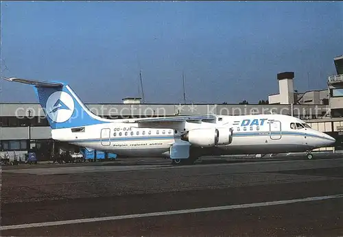 Flugzeuge Zivil DAT Bac 146 00 DJE 