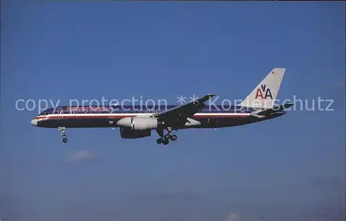 Flugzeuge Zivil American Airlines Boeing 757 223 N614AA MSN24490 Kat. Airplanes Avions