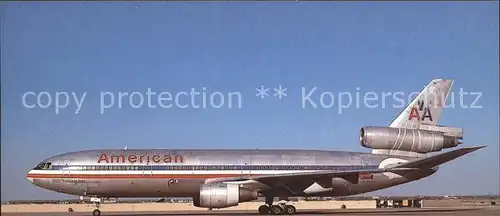 Flugzeuge Zivil American McDonnell Douglas DC 10 10  Kat. Airplanes Avions