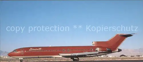 Flugzeuge Zivil Braniff International Boeing 727 227 N478BN  Kat. Airplanes Avions