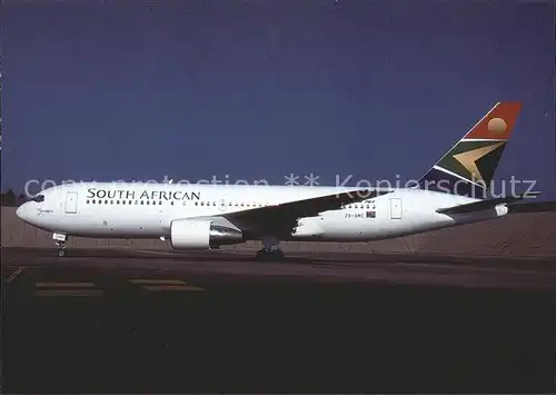 Flugzeuge Zivil South African Boeing B 767 ZS SRC  Kat. Airplanes Avions