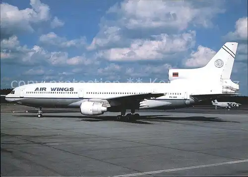 Flugzeuge Zivil Air Wings Lockheed L 1011 Tristar P4 IAH  Kat. Airplanes Avions