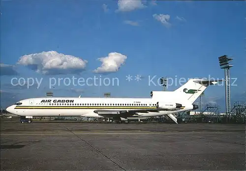 Flugzeuge Zivil Air Gabon Boeing B 727 228 F OHOA  Kat. Airplanes Avions