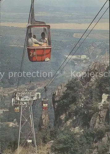 Seilbahn Bodetal Harz  / Bahnen /