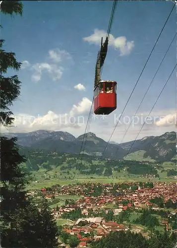 Seilbahn Nebelhorn Oberstdorf  / Bahnen /