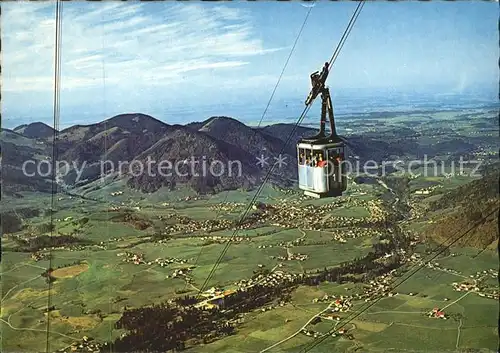 Seilbahn Rauschberg Ruhpolding Chiemgau / Bahnen /