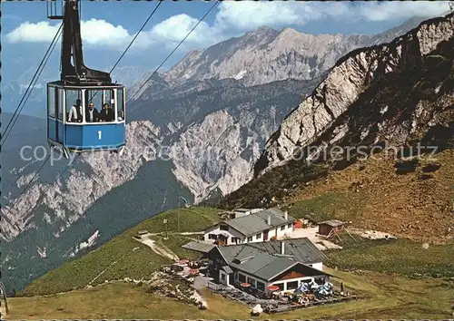 Seilbahn Hochalm-Osterfelder Wettersteingebirge / Bahnen /