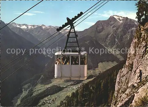 Seilbahn Penkenbahn Mayrhofen Finkenberg Gruenberg Zillertal / Bahnen /