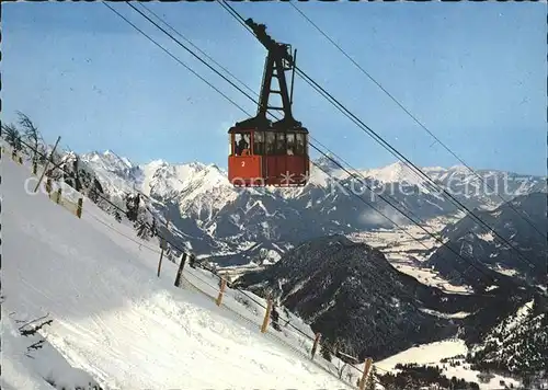 Seilbahn Tegelberg Tiroler uns Allgaeuer Hochgebirge / Bahnen /