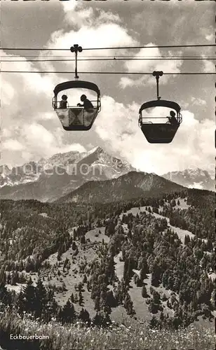 Seilbahn Eckbauer  / Bahnen /