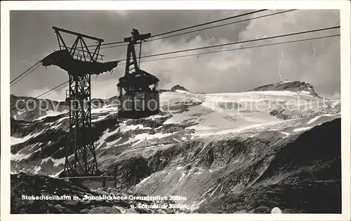 Seilbahn Stubach Sonnblickkee Granatspitze Sonnblick / Bahnen /