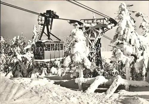 Seilbahn Fichtelberg Oberwiesenthal Erzgebirge  / Bahnen /