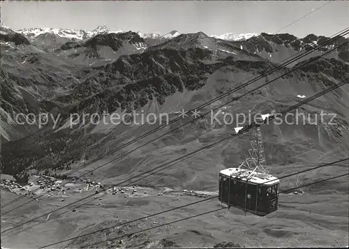 Seilbahn Arosa-Weisshorn Piz Kesch Berninagruppe / Bahnen /