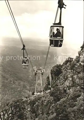 Seilbahn Thale Harz  / Bahnen /