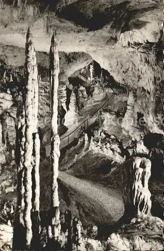 Hoehlen Caves Grottes Baerenhoehle Karlshoehle Erpfingen  Kat. Berge