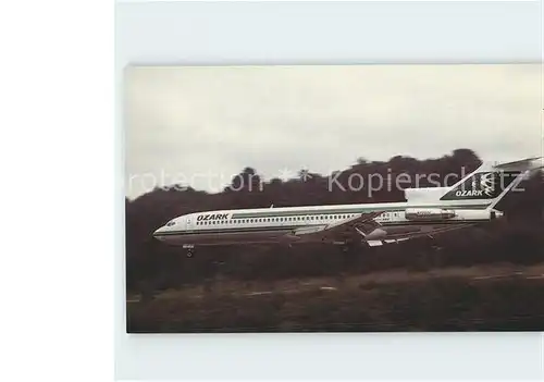 Flugzeuge Zivil Ozark Air Lines Boeing 727 2D4 Kat. Airplanes Avions