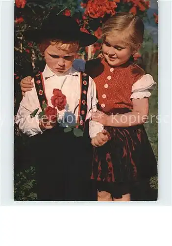 Trachten Schwarzwald Kinder Rosen Kat. Trachten