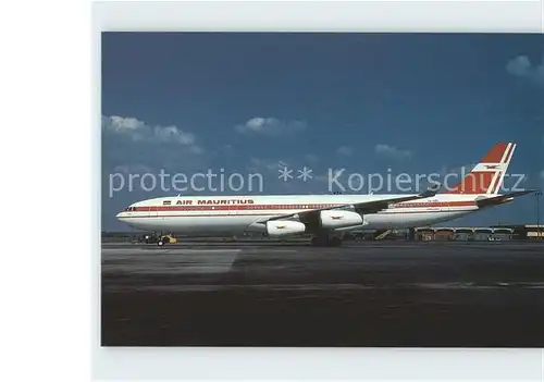 Flugzeuge Zivil Air Mauritius Airbus A 340 313 3B NBD c n 194 Kat. Airplanes Avions