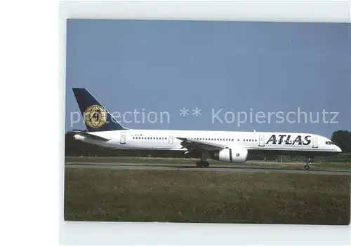 Flugzeuge Zivil Atlas Boeing 757 225 TC OGA cn 22689 Kat. Airplanes Avions