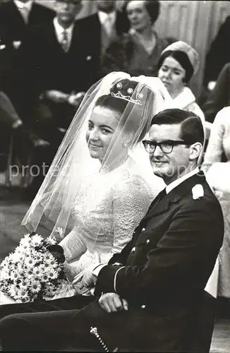 Adel Niederlande Hochzeit Prinzessin Margriet Pieter van Vollenhoven Huwelijk Kat. Koenigshaeuser