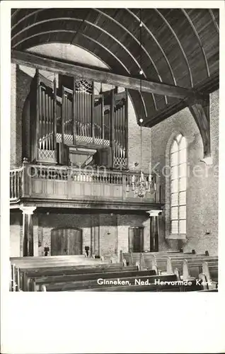 Kirchenorgel Ginneken Hervormde Kerk Kat. Musik