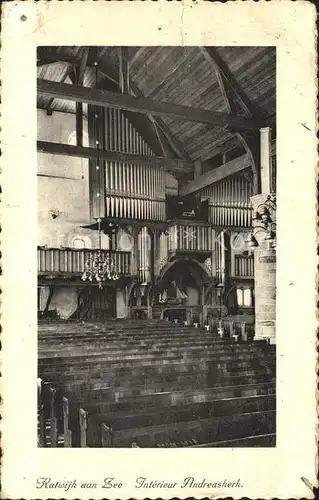 Kirchenorgel Andreaskerk Katwijk aan Zee  Kat. Musik