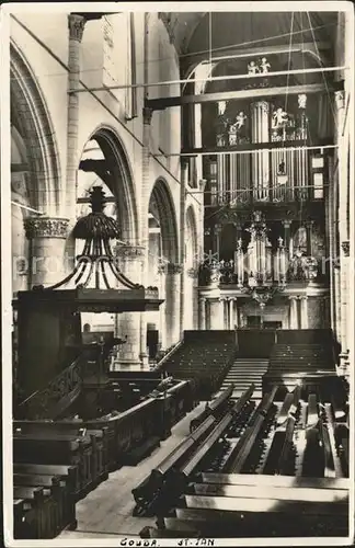 Kirchenorgel St. Janskerk Gouda  Kat. Musik