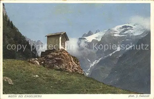 Foto Gaberell J. Nr. 2685 Motiv bei Engelberg Kat. Fotografie