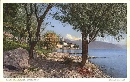 Foto Gaberell J. Nr. 7233 Lago Maggiore Brissago Kat. Fotografie