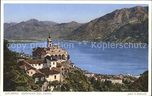 Foto Gaberell J. Nr. 2847 Locarno Madonna del Sasso Kat. Fotografie