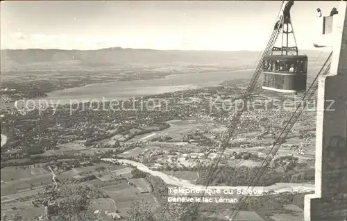 Seilbahn Telepherique du Saleve Geneve Lac Leman  Kat. Bahnen