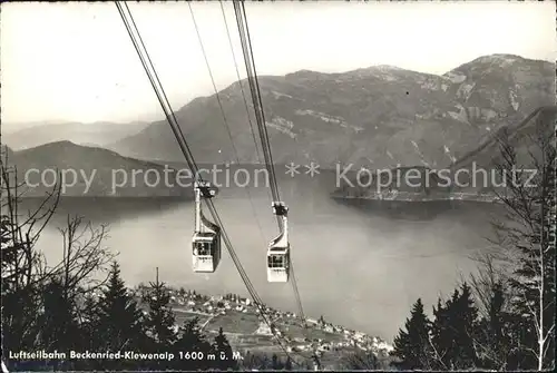 Seilbahn Beckenried Klewenalp  Kat. Bahnen