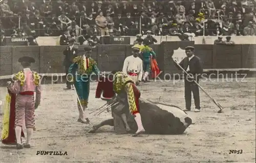 Stierkampf Puntilla Torero Kat. Sport