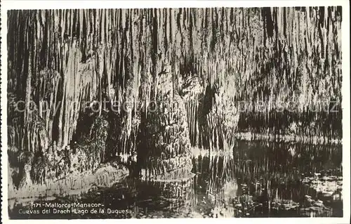 Hoehlen Caves Grottes Mallorca Manacor Cuevas del Drach Lago de la Duquesa  Kat. Berge