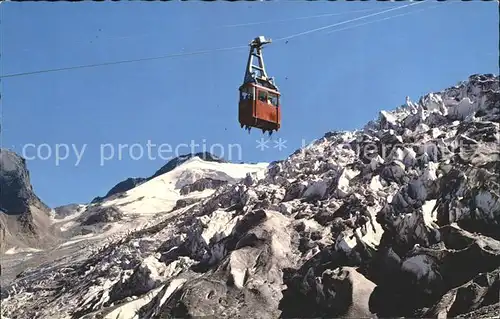 Seilbahn Laengfluh Saas Fee Feegletscher  Kat. Bahnen