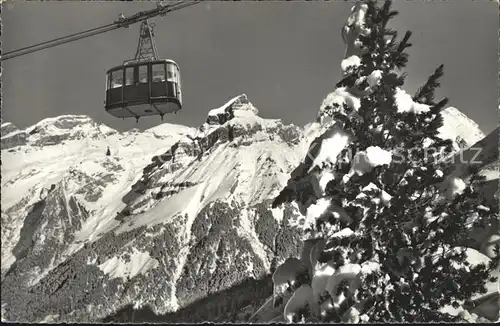 Seilbahn Gerschnialp Truebsee Engelberg Hahnen  Kat. Bahnen