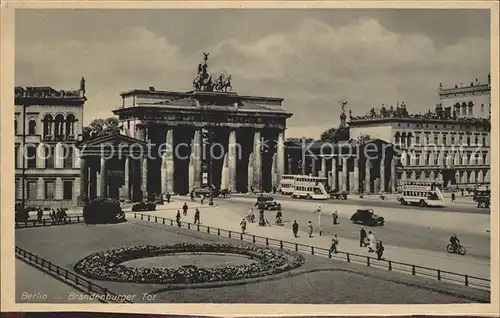 Brandenburgertor Berlin  Kat. Gebude und Architektur