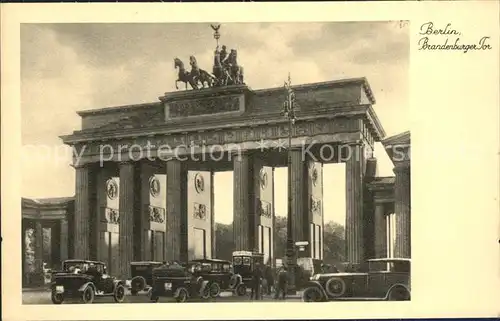 Brandenburgertor Berlin  Kat. Gebude und Architektur