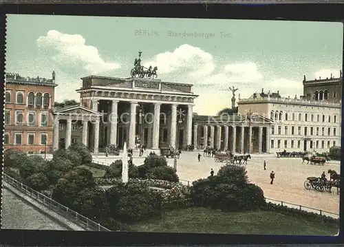 Brandenburgertor Berlin  Kat. Gebude und Architektur